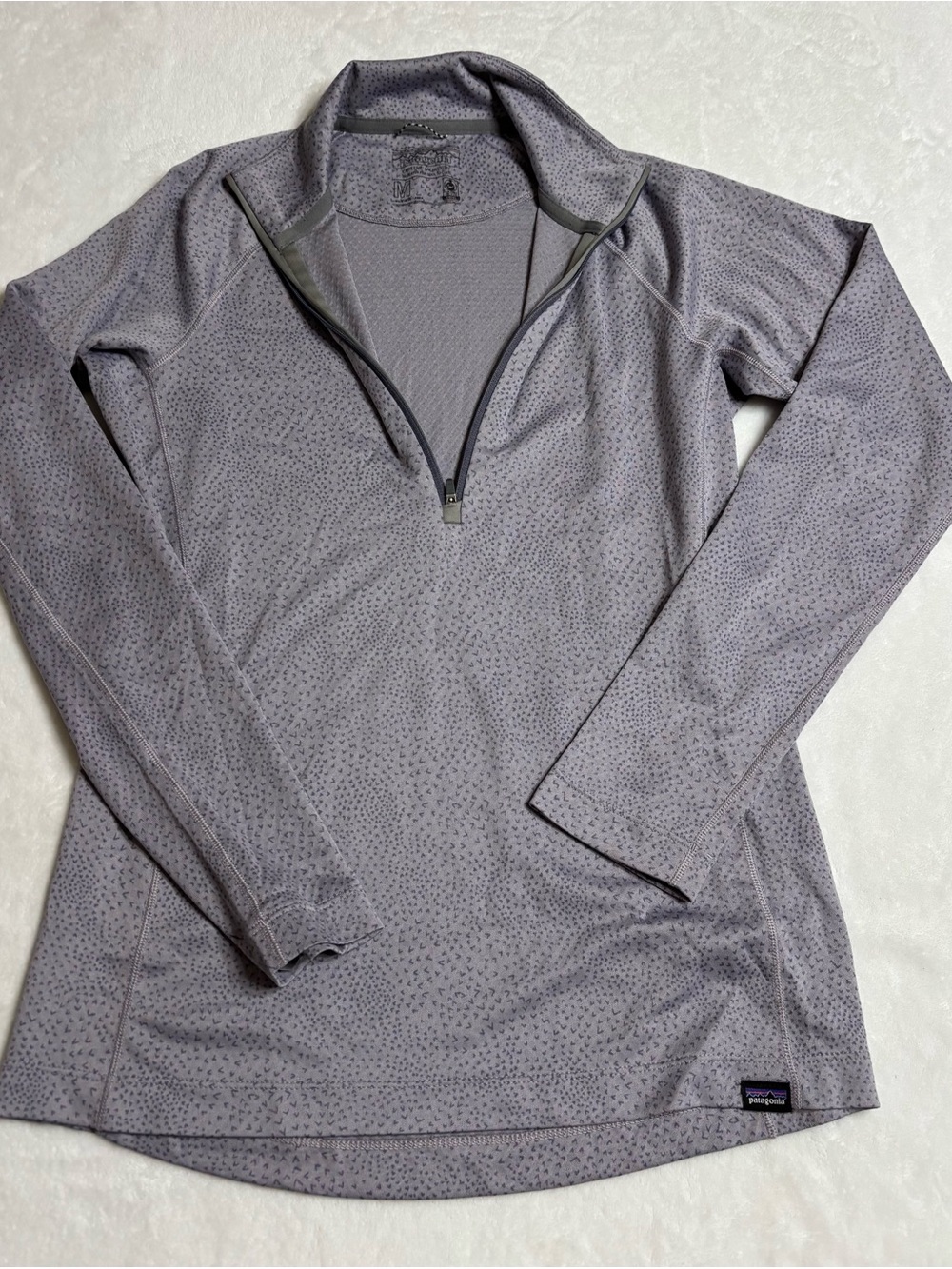 Patagonia Women's Purple Half-Zip Performance Pullover